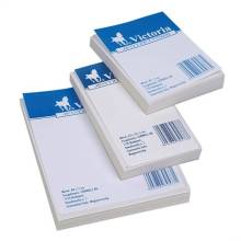 Jegyzett&ouml;mb, A7, 50 lap, sima, VICTORIA