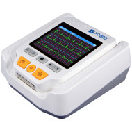CREATIVE PC-80D Asztali szívritmus ellenőrző EKG, színes TFT kijelző, adattárolás, USB.