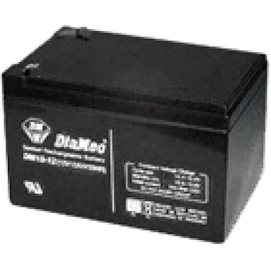 DIAMEC 12V 12Ah 12V, 12Ah, zselés, ólom akkumulátor, gondozásmentes, 151x99x100.5mm, 3.5kg.