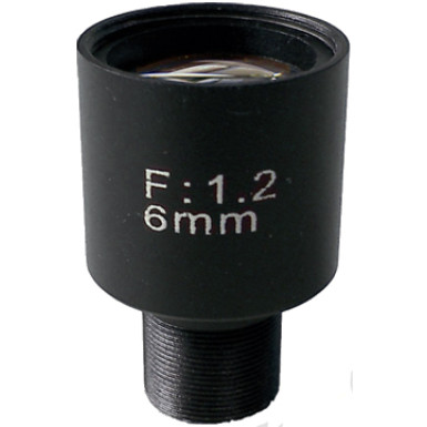 FEIHUA FH-0612BF 6mm, 44,30°, F/1.2, 1/3 col, fix írisz, M12x0.5.