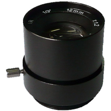 FEIHUA FH-1212F-MP 12mm, 22°, F/1.2, 1/3 col, fix írisz, CS, 1.3 Megapixel, IR szűrő.