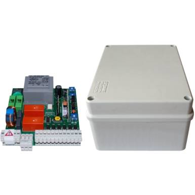 GG ROLL Egymotoros vez&eacute;rlő tol&oacute;-, sz&aacute;rnyas- &eacute;s redőnykapukhoz, 230VAC, 433MHz vevő.