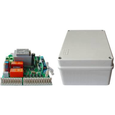 GG ROLLER Egymotoros vez&eacute;rlő tol&oacute;kapukhoz, 230VAC, 433MHz vevő.