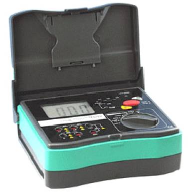 HOLDPEAK 5103 Digit&aacute;lis szigetel&eacute;si ellen&aacute;ll&aacute;s m&eacute;rő,1000-5000VAC,0.1Mohm-200Gohm,f&aacute;zissorend,hord t&aacute;ska.