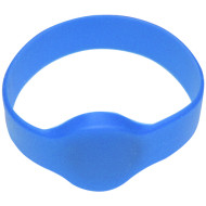SOYAL AM Wristband No.1 13.56 MHz kék Proximity szilikon karkötő, óra, vízálló, F08, 13.56MHz, 74mm, kék.