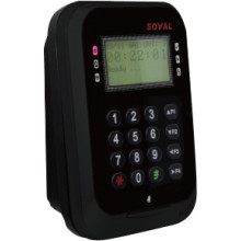 SOYAL AR-837ES-1B fekete Önálló/hálóz. vezérlő,kártyaolvasó,kódzár,LCD,125kHz/13.56MHz,RS485,16000 fh.,IP55,fekete.