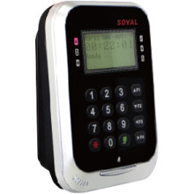 SOYAL AR-837ESi-A1 ezüst Önálló/hálóz. vezérlő,kártyaolvasó,kódzár,LCD,125kHz/13.56MHz,LAN,16000 felh.,IP55,ezüst.
