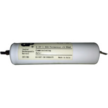Sub-C Ni-Mh 2 cellás ipari akkumulátor pack 2.4V, 1600mA, Ni-Mh, ipari akkumulátorcella, 2/3A méret, forrfüles.