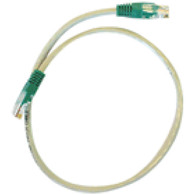 Szerelt UTP kábel 10m CAT.5 szerelt UTP kábel 8P8C csatlakozóval, törésgátlóval, 10 méter.