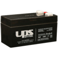 UPS 12V 1,3Ah 12V, 1.3Ah, zselés, ólom akkumulátor, gondozásmentes, 97x43x57mm, 0.57kg.