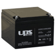 UPS 12V 28Ah 12V, 28Ah, zselés, ólom akkumulátor, gondozásmentes, 175x126x166mm, 8.6kg.