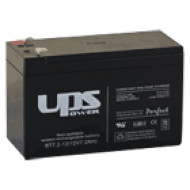 UPS 12V 7,2Ah F2 12V, 7,2Ah, zselés, ólom akkumulátor, gondozásmentes, 151x98x65mm, 2.05kg, széles saru.