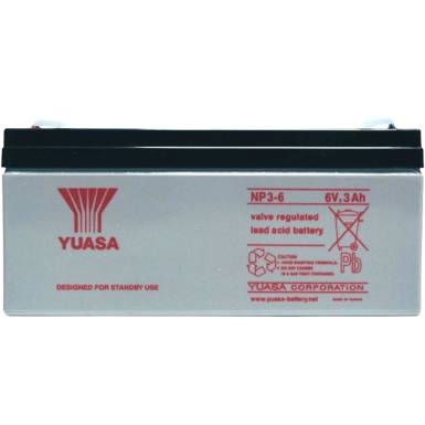 YUASA 12V 2,3Ah 12V, 2.3Ah, zsel&eacute;s, &oacute;lom akkumul&aacute;tor, gondoz&aacute;smentes, 178x34x64mm, 0.95kg.