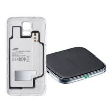 Samsung Galaxy S5 Wireless Charging kit h&aacute;tlap, feh&eacute;r, EP-WG900IW, (SM-G900)