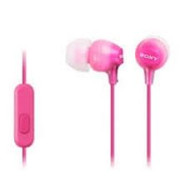 Sony MDR-EX15APPI Headset Pink Headset,2.0,3.5mm,Kábel:1,2m,16Ohm,8Hz-22000Hz,Mikrofon,Pink,lásd részletek