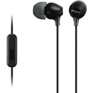Sony MDR-EX15APB Headset Black Headset,2.0,3.5mm,Kábel:1,2m,16Ohm,8Hz-22000Hz,Mikrofon,Black,lásd részletek