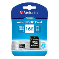 Verbatim 16GB microSDHC Premium Class10 + adapter