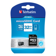 Verbatim 32GB microSDHC Premium Class10 + adapter
