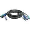 Kab CPU Switch KVM 2m HD15p-15p+2xPS2 2L-1001P/C