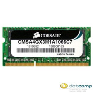 DDR3 SO-DIMM 4Gb/1066MHz Corsair CMSA4GX3M1A1066C7