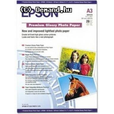Papír Epson C13S041315 Premium Photo Glossy A3 20lap 255g Papír Epson C13S041315 Premium Photo Glossy A3 20lap 255g