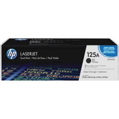 HP CB540AD (125A) Black toner duo /HP CM1312. CP1215. CP1515. CP1518 HP CB540AD (125A) Black toner duo /HP CM1312. CP1215. CP1515. CP1518