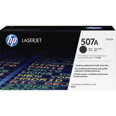 HP CE400A (507A) Black toner HP CE400A (507A) Black toner