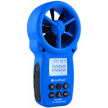 Digitális szélerősség és hőmérsékletmérő, 0.8-40m/sec, -10°C-60°C.