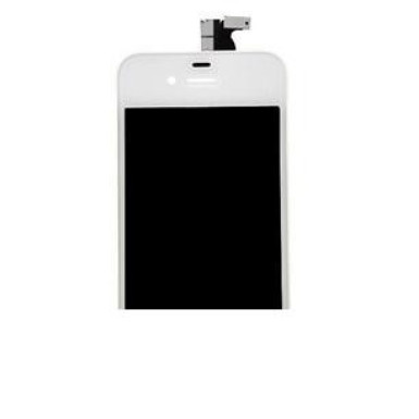 Apple Apple iPhone 4S kompatibilis LCD kijelző érintőpanellel, OEM jellegű, fehér 