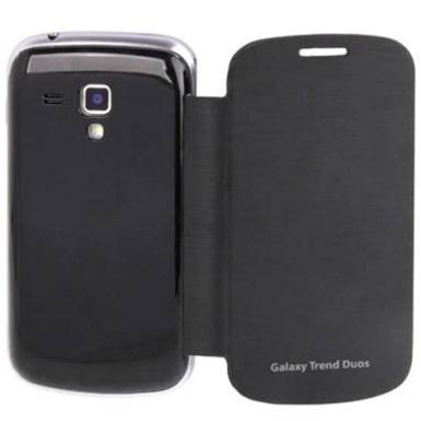 Forcell Flip tok Samsung GT-S7562 Galaxy S Duos, fekete Forcell Flip tok Samsung GT-S7562 Galaxy S Duos, fekete