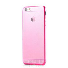 Apple iPhone 6 Plus Ultra Slim 0.3 mm szilikon hátlap tok, rózsaszín