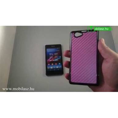 Matt Case Sony Xperia Neo L hátlap tok, rózsaszín Matt Case Sony Xperia Neo L hátlap tok, rózsaszín
