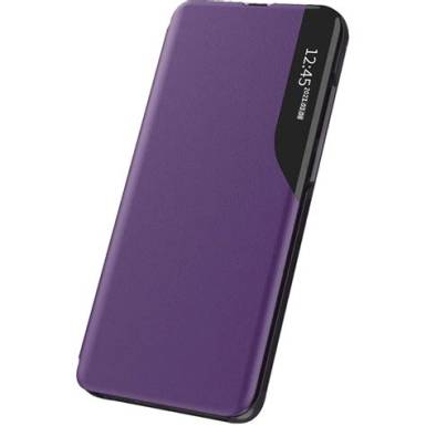 Univerz&aacute;lis k&aacute;v&eacute;barna bőr tok Samsung Galaxy S