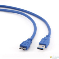 Kab USB3.0 A- MicroB 0,5m Gembird CCP-MUSB3-AMBM-0.5M