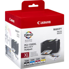 Canon Multipack PGI-1500XL Bk/Cyan/Magenta/Yellow/ tintapatron eredeti/9182B004