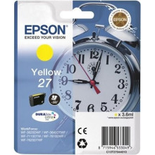 Epson C13T27044010 Yellow tintapatron eredeti 3,6ml / Ébresztóra