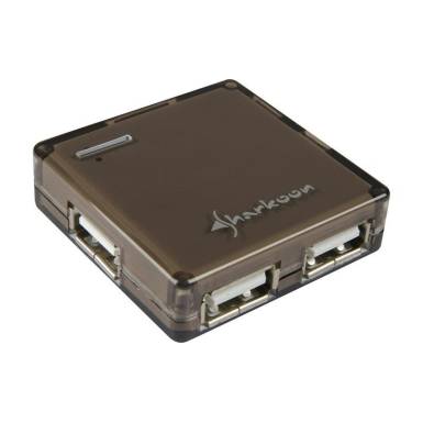 SHARKOON Square USB2.0 Hub Black SHARKOON Square USB2.0 Hub Black