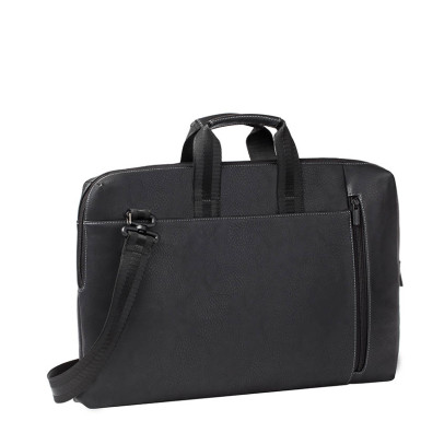 RivaCase 8931 (PU) slim Laptop bag 15,6" Black