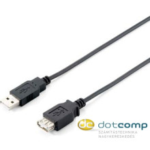 Equip 128850 USB 2.0 A-A hosszabbítókábel apa - anya duplán árnyékolt 1,8m