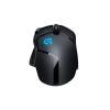 Logitech G402 Hyperion Fury optikai egér fekete USB /910-004067/ 910-004068