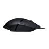 Logitech G402 Hyperion Fury optikai egér fekete USB /910-004067/ 910-004068