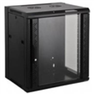 Manhattan Intellinet 711777 19" Wallmount Cabinet 9U, 500 (h) x 570 (w) x 450 (d) mm, Flatpack, Feke Manhattan Intellinet 711777 19" Wallmount Cabinet 9U, 500 (h) x 570 (w) x 450 (d) mm, Flatpack, Feke