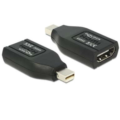 DELOCK Átalakító mini Displayport 1.1 male to HDMI female