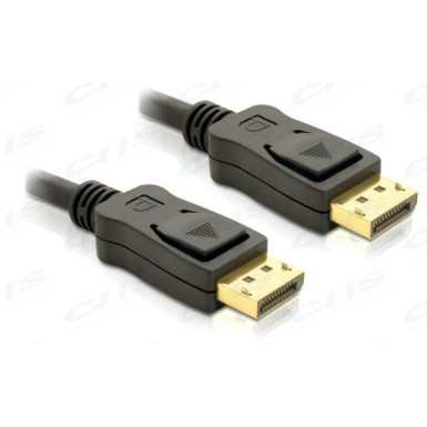 DELOCK kábel Displayport 1.2 male/male összekötő 4K, 3m