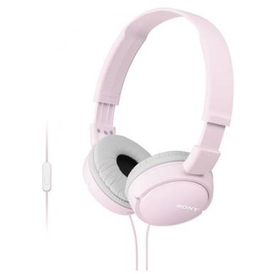 SONY Fejhallgató MDR-ZX110APP headset, összehajtható, L alakú aranyozott, sztereó minicsatlakozó, 12-22000 Hz, 1,2m kábelhossz, 30 mm, 24 ohm, 98 dB/mW, Rózsaszín SONY Fejhallgató MDR-ZX110APP headset, összehajtható, L alakú aranyozott, sztereó minicsatlakozó, 12-22000 Hz, 1,2m kábelhossz, 30 mm, 24 ohm, 98 dB/mW, Rózsaszín