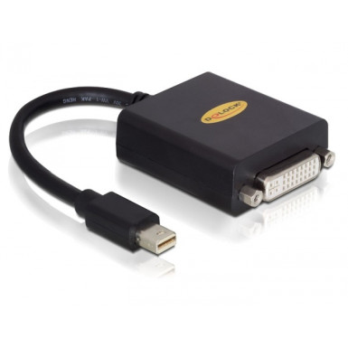 DELOCK Átalakító mini Displayport 1.1 male to DVI female passzív, fekete