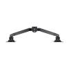Multibrackets Gaslift asztali rögzítő LCD/PLAZMA/LED dupla karos konzol 15-32", Fekete színű, Vesa 75x75 100x100 mm