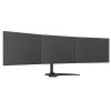 Multibrackets asztali rögzítő LCD/PLAZMA/LED tripla karos konzol fekete színű, Vesa 75x75 100x100 (AMD eyefinity)