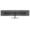 Multibrackets asztali rögzítő LCD/PLAZMA/LED tripla karos konzol fekete színű, Vesa 75x75 100x100 (AMD eyefinity)