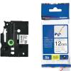 Brother Festékszalag TZEFX231 P-Touch, 12 mm fehér alapon fekete, flexibilis